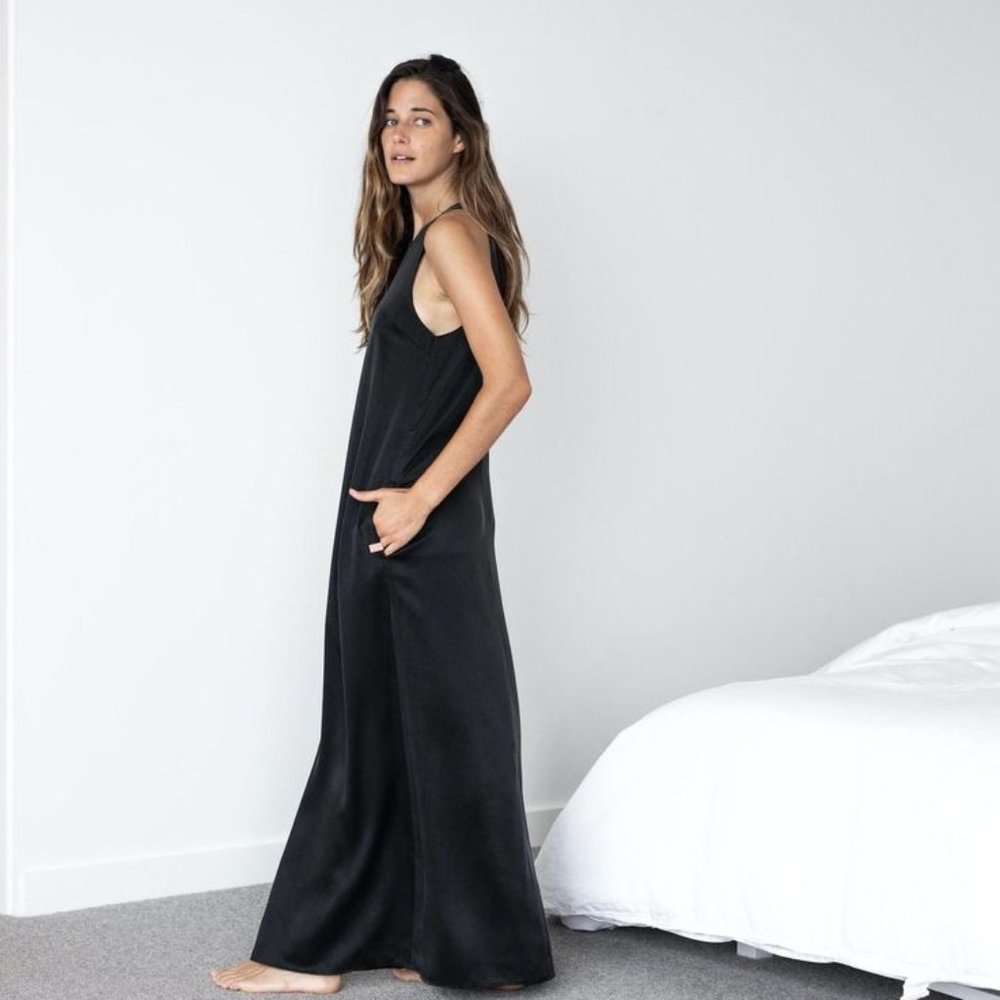 Lunya Washable Silk Racerback Dress NWOT